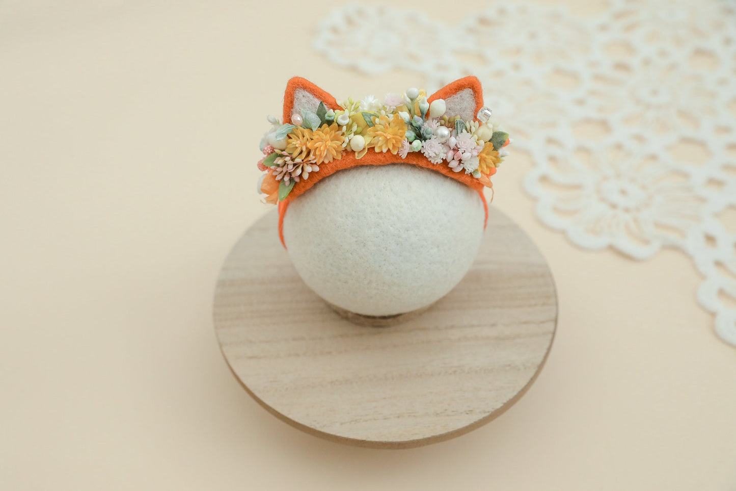 MADE TO ORDER! Felted fox props