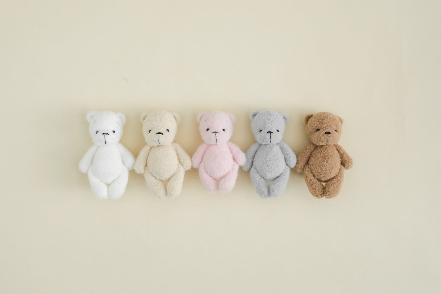 RTS! Knitted white teddy bear