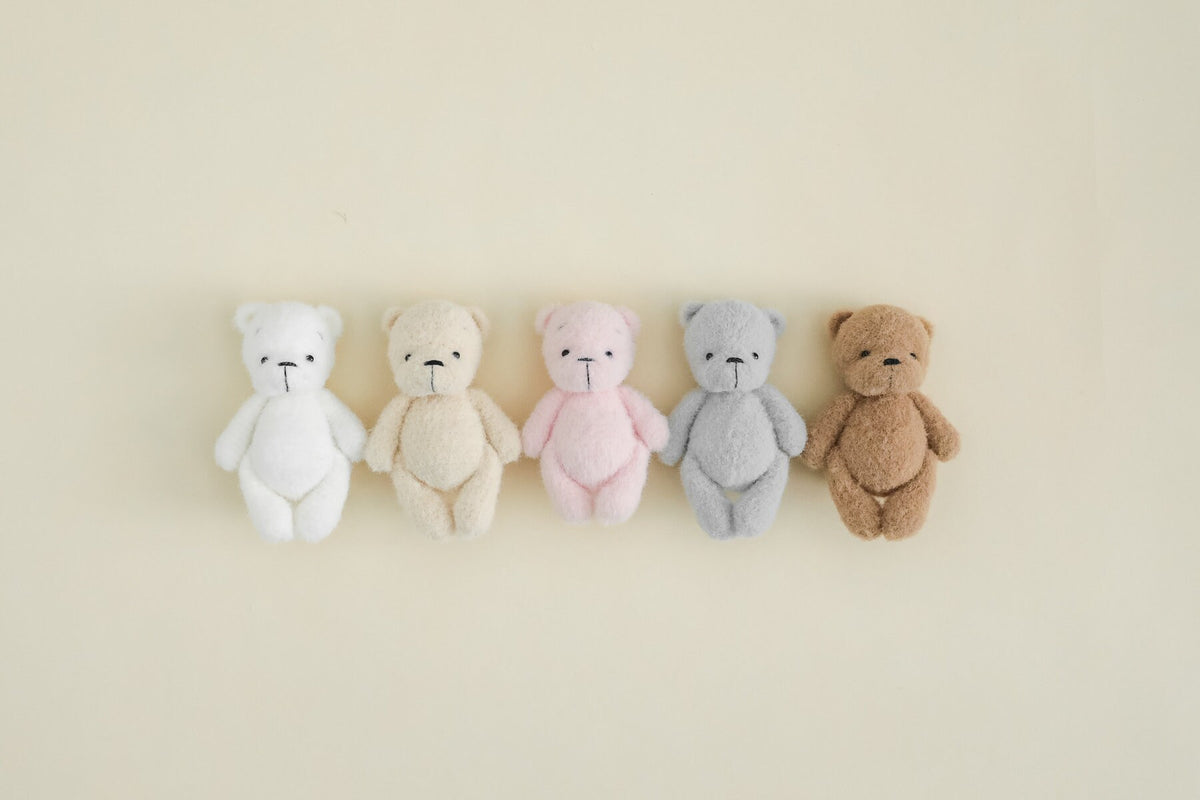 RTS! Knitted white teddy bear