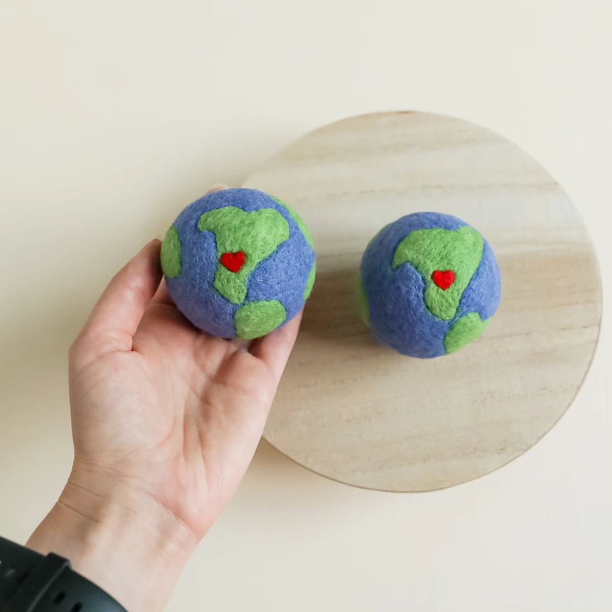 MADE TO ORDER! Felted planet