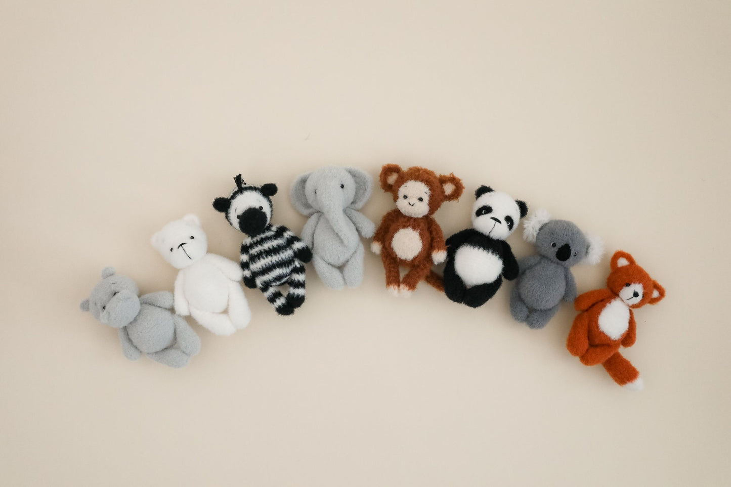 MADE TO ORDER! Knitted zebra toy