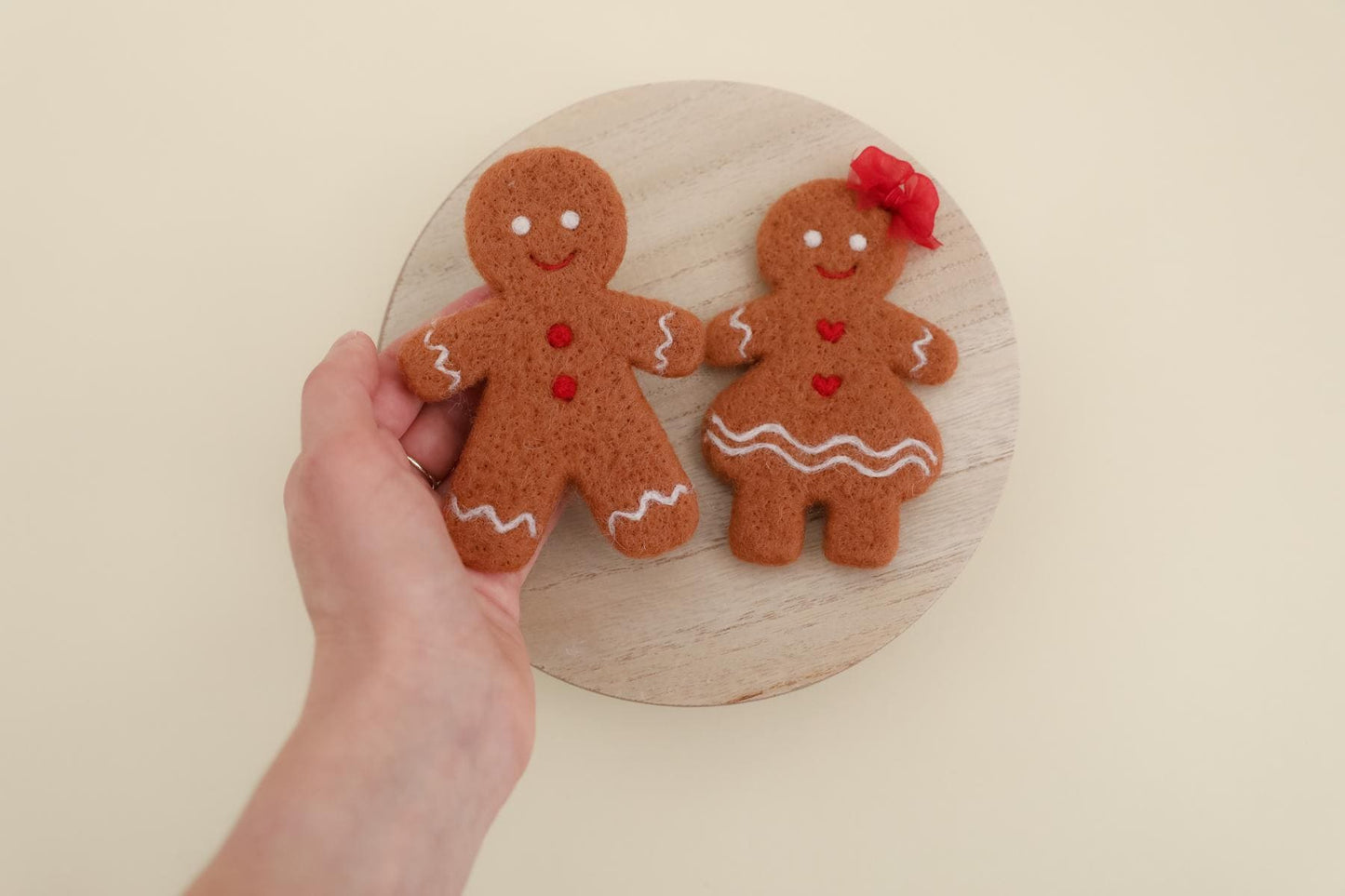 RTS! Felted Christmas toys