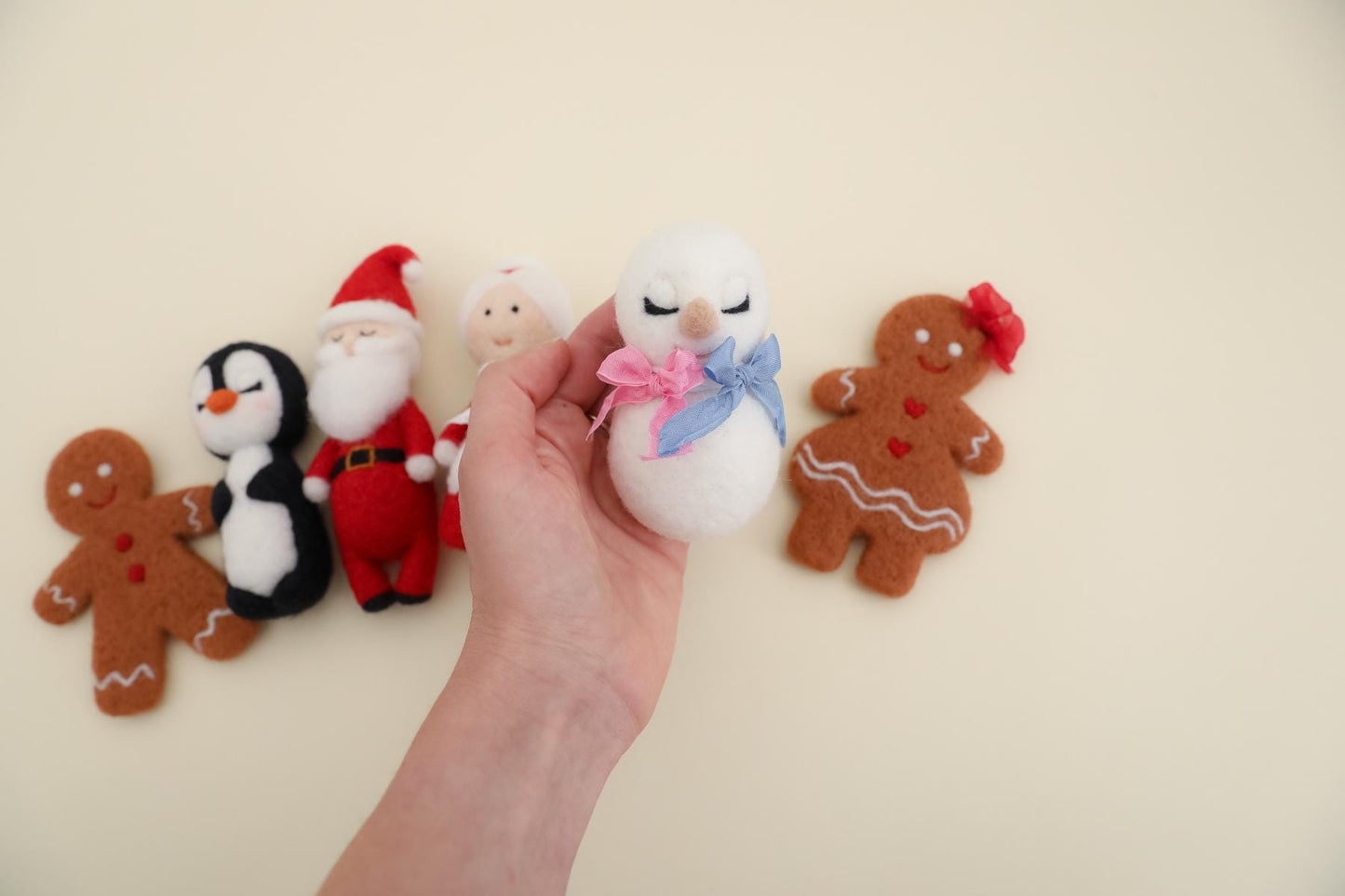 RTS! Felted Christmas toys