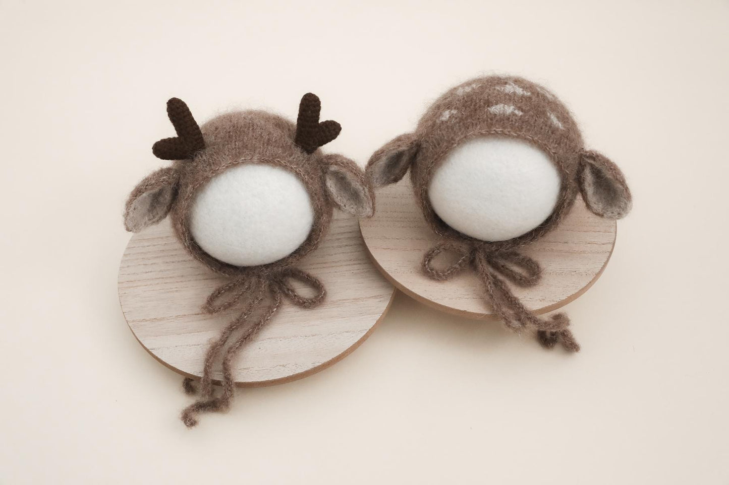 RTS! Reindeer baby bonnet