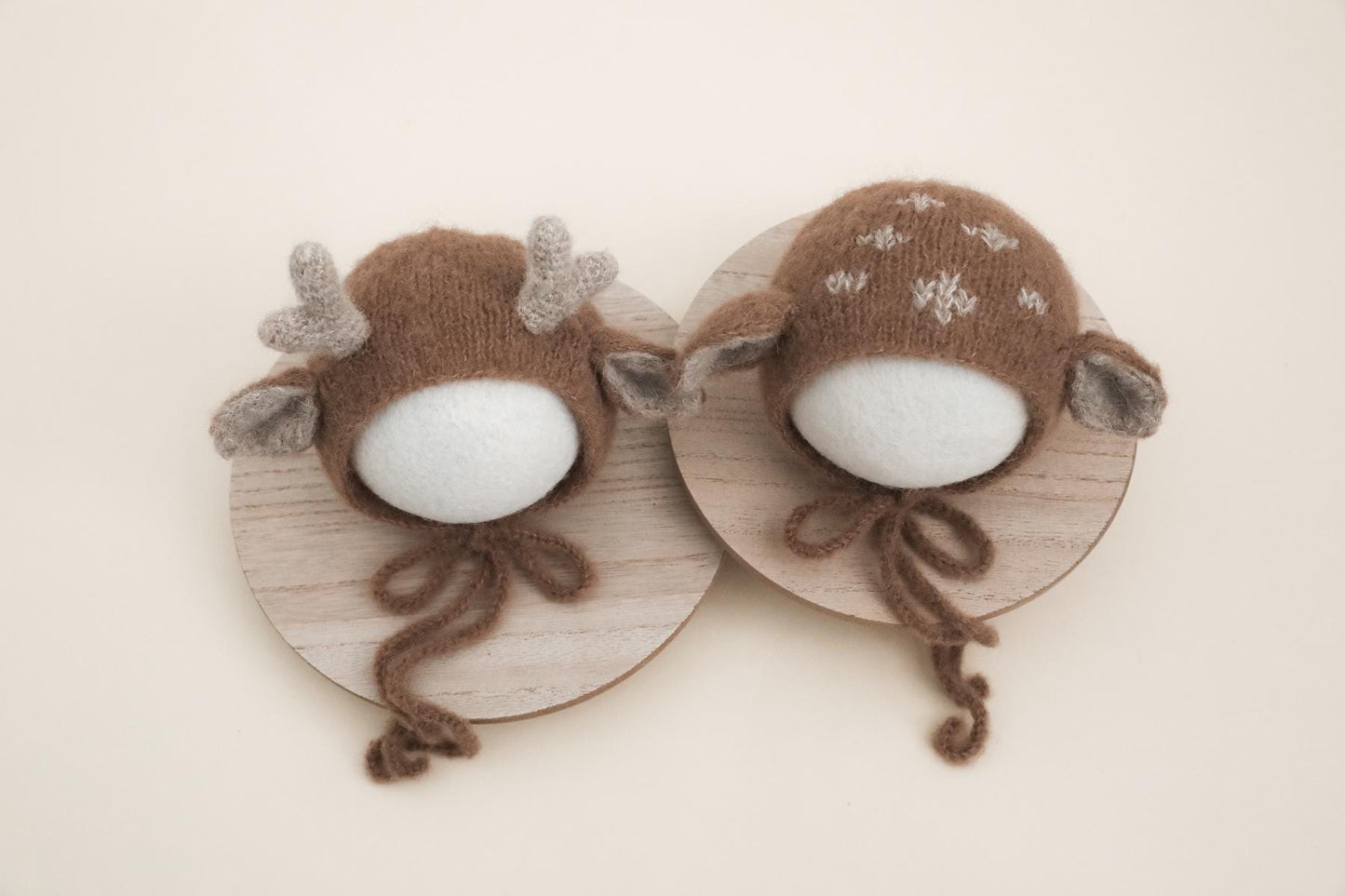 RTS! Reindeer baby bonnet