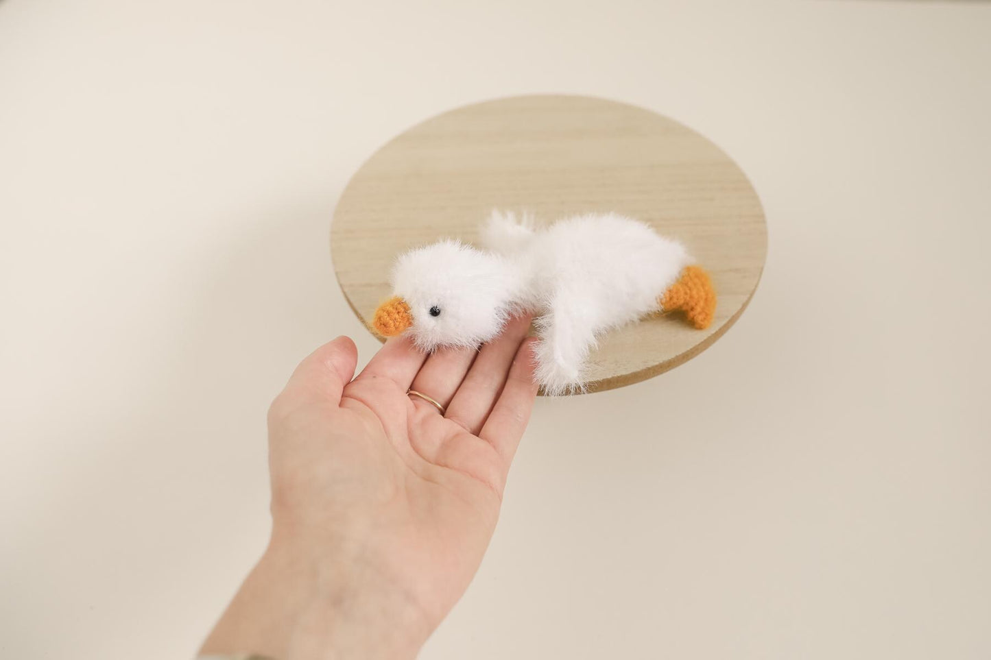 RTS! White mini goose toy