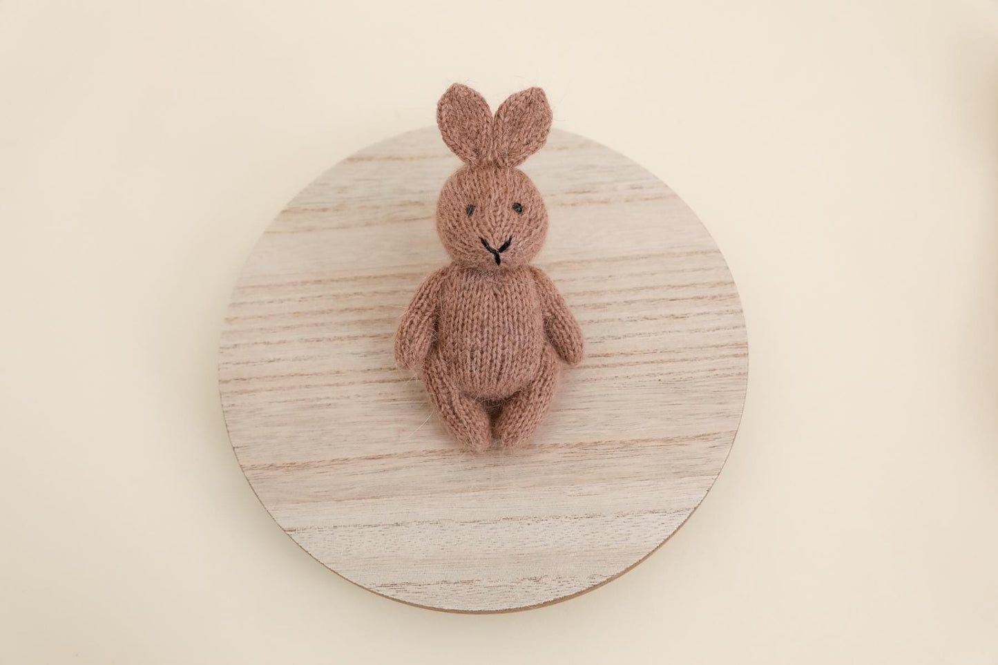 RTS! Knitted bunny bonnet