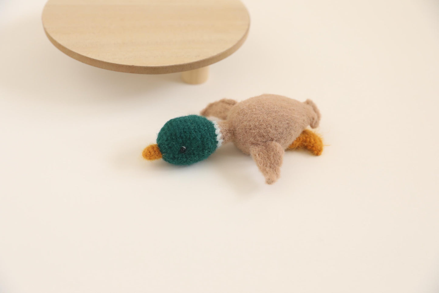 MADE TO ORDER! Mini mallard duck toy