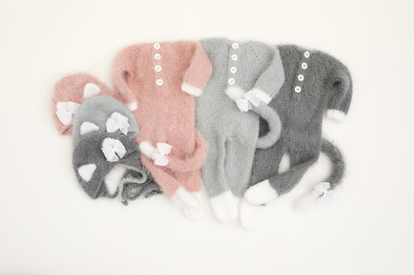 MADE TO ORDER! Felted kitten props