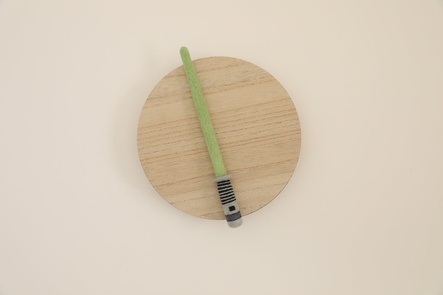 MADE TO ORDER! Felted lightsaber