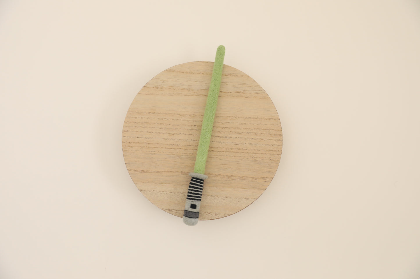 MADE TO ORDER! Felted lightsaber