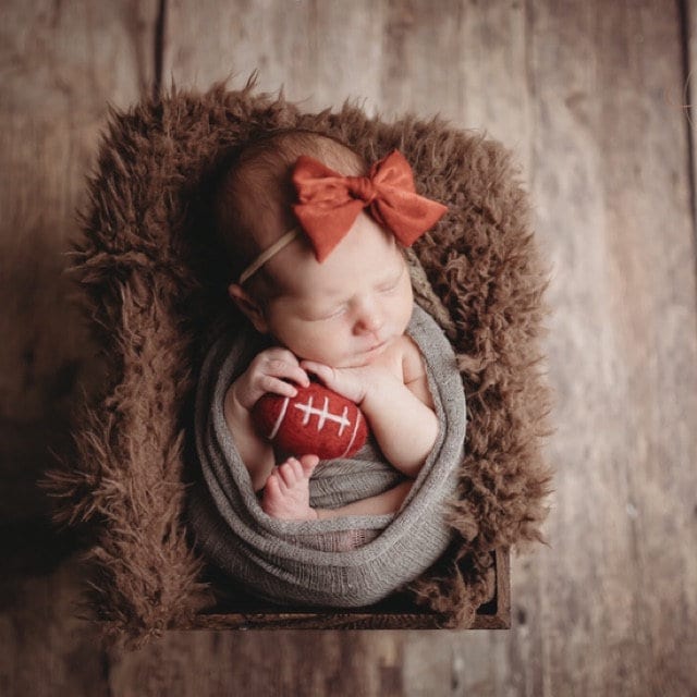 MADE TO ORDER! Felted football