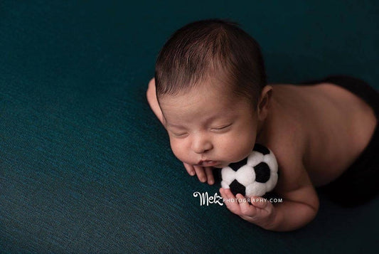 MADE TO ORDER! Felted soccer ball