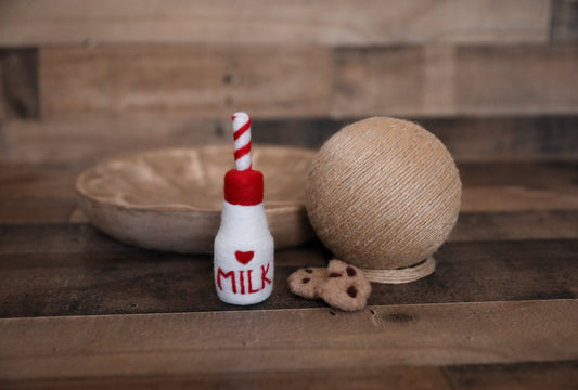 RTS! Santa's milk and cookies set