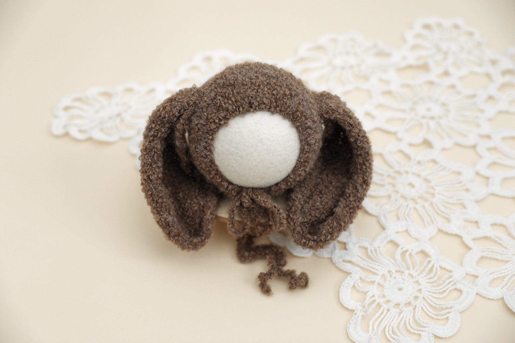 RTS! Newborn bunny bonnet