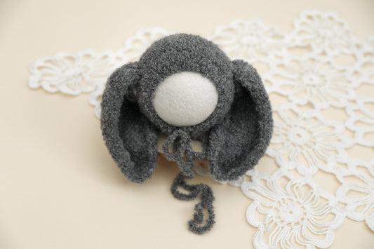 RTS! Newborn/3m bunny bonnet