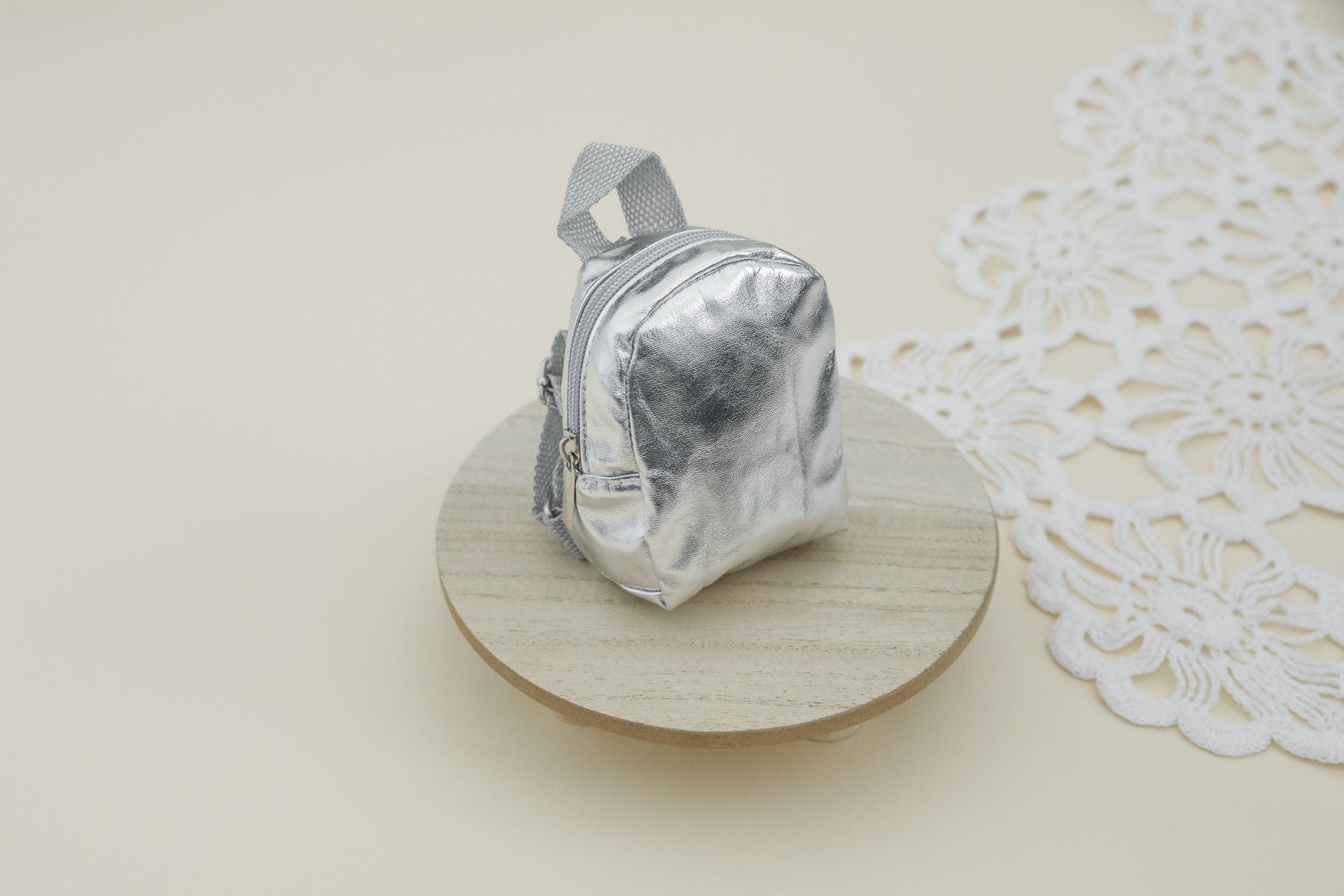 RTS! Mini silver backpack