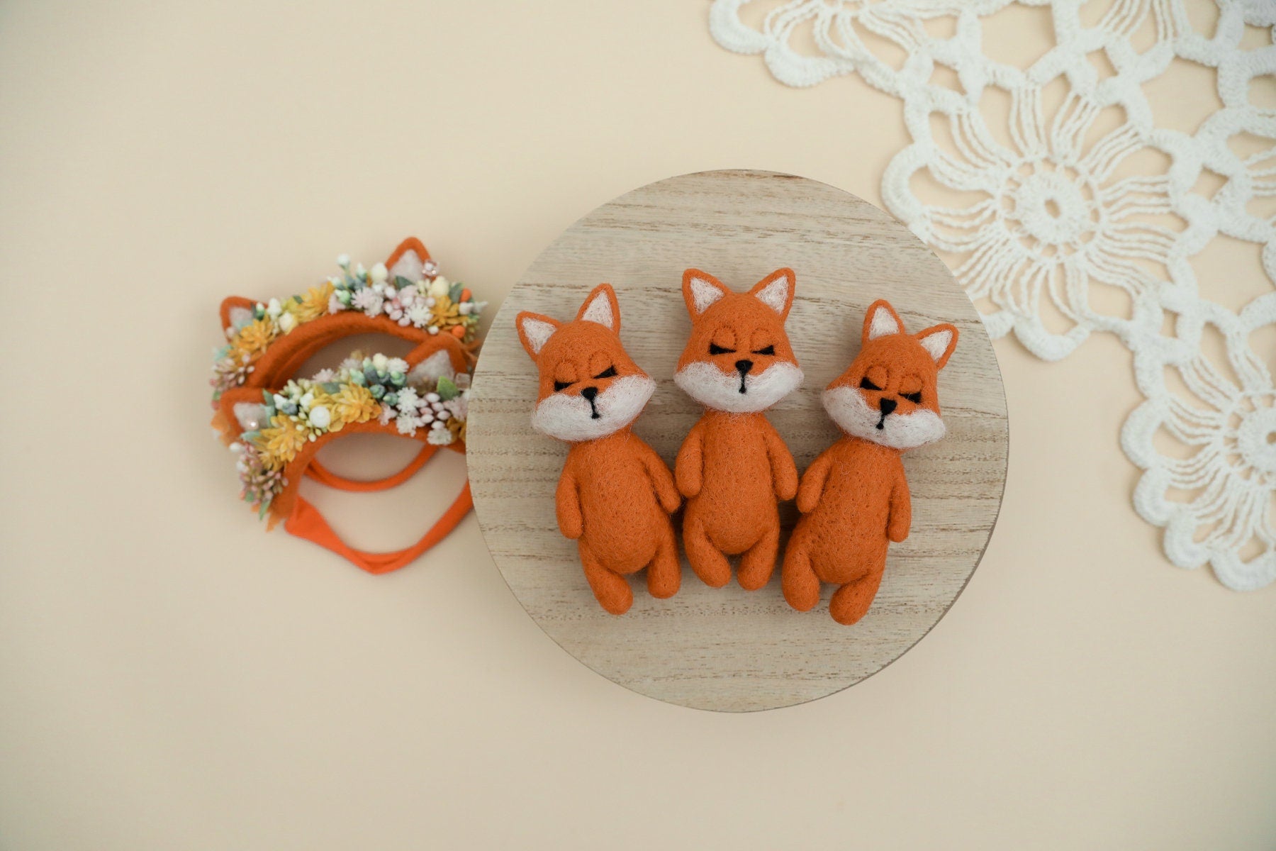 RTS! Felted fox props