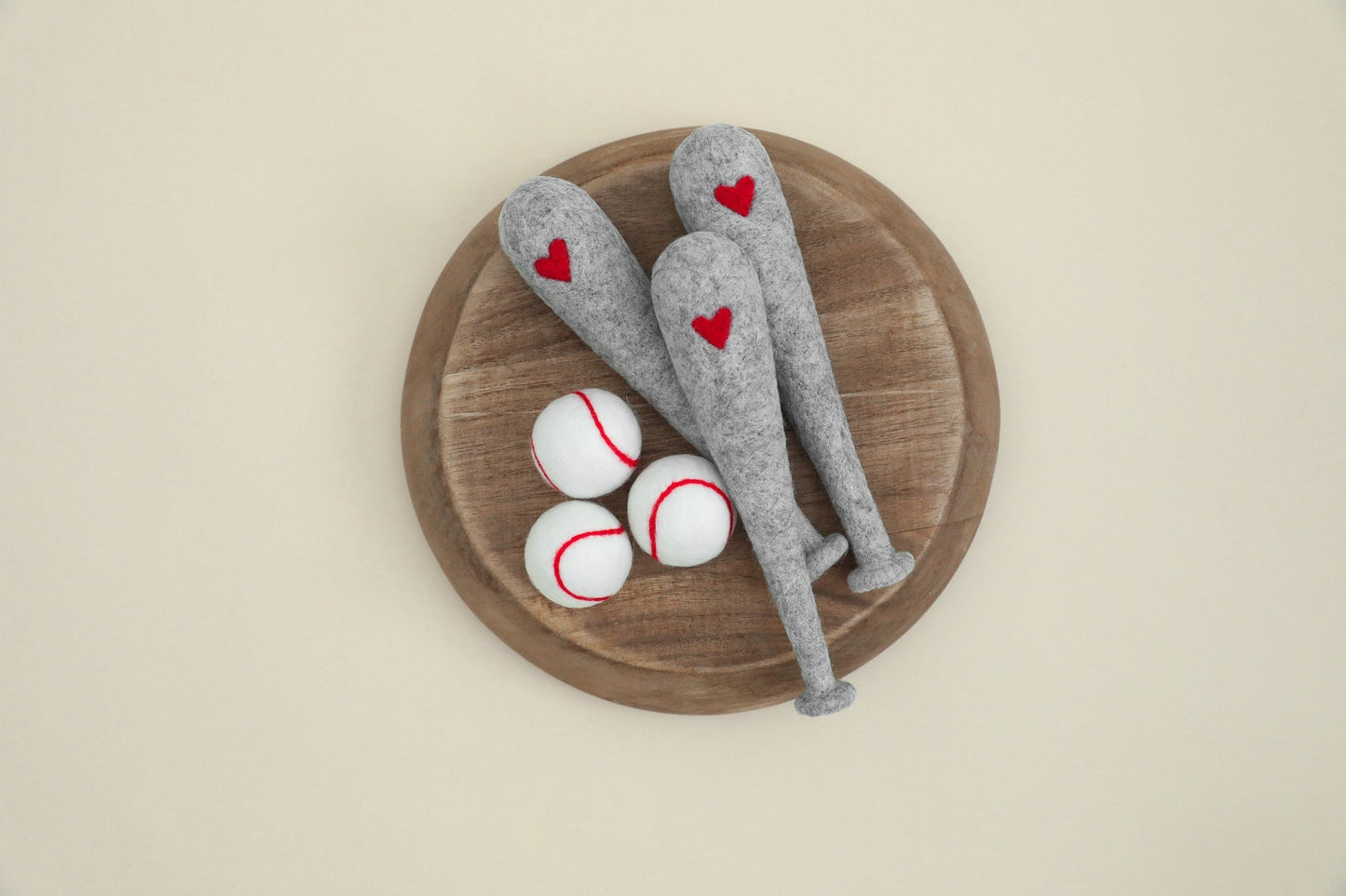 RTS! Felted baseball set