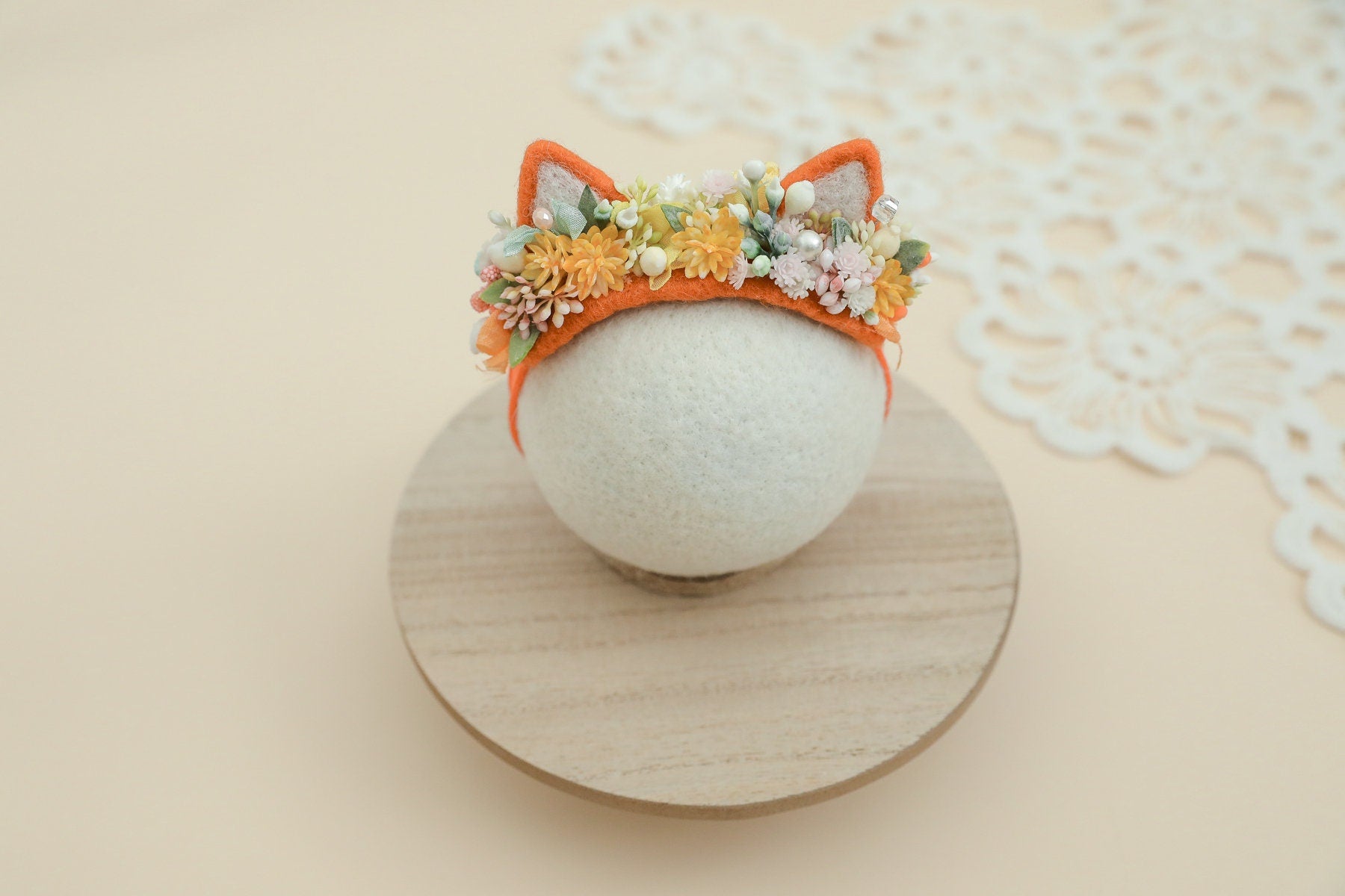 MADE TO ORDER! Felted fox props