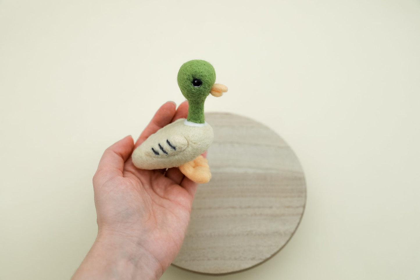 MADE TO ORDER! Felted duck