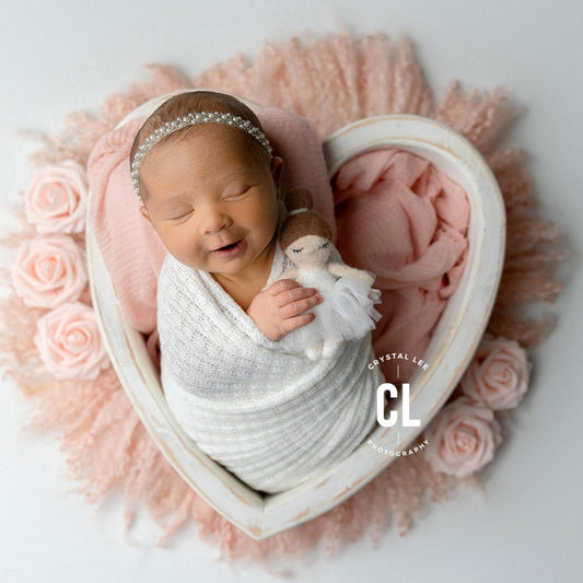 RTS! Knitted ballerina toy