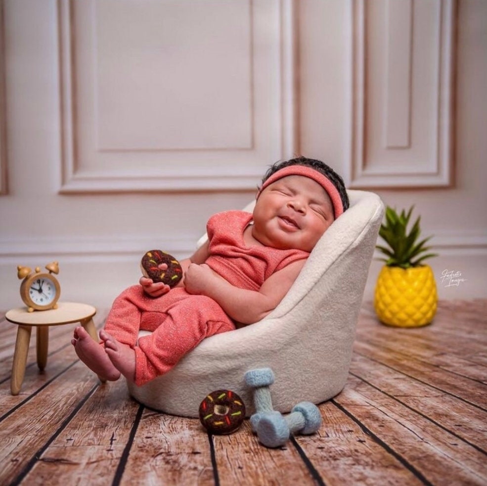 MADE TO ORDER! Felted Kettlebell and dumbbell weights set