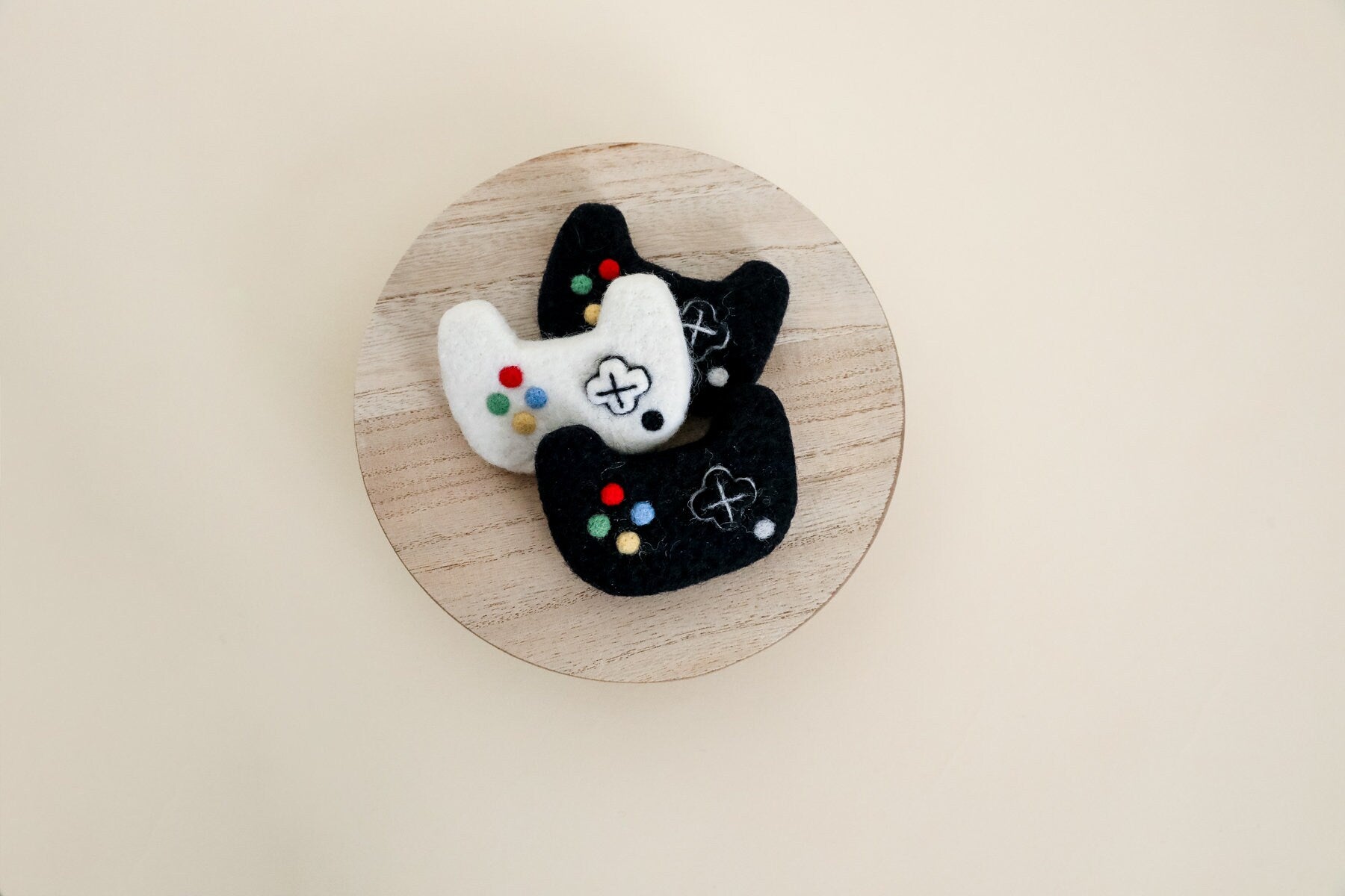 MADE TO ORDER! Felted game controller