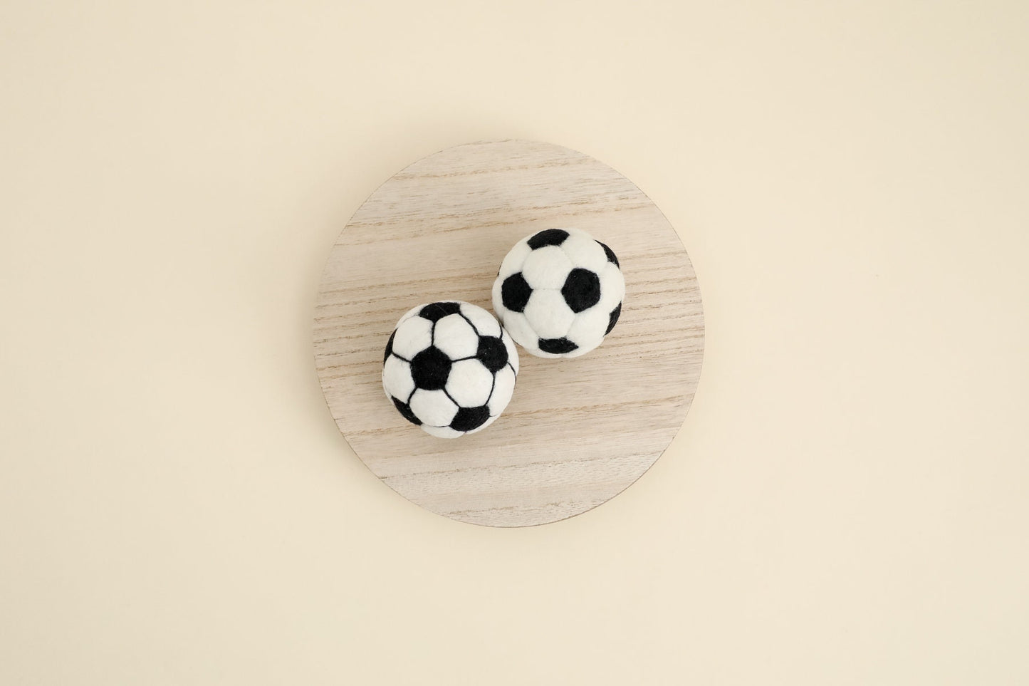 MADE TO ORDER! Felted soccer ball