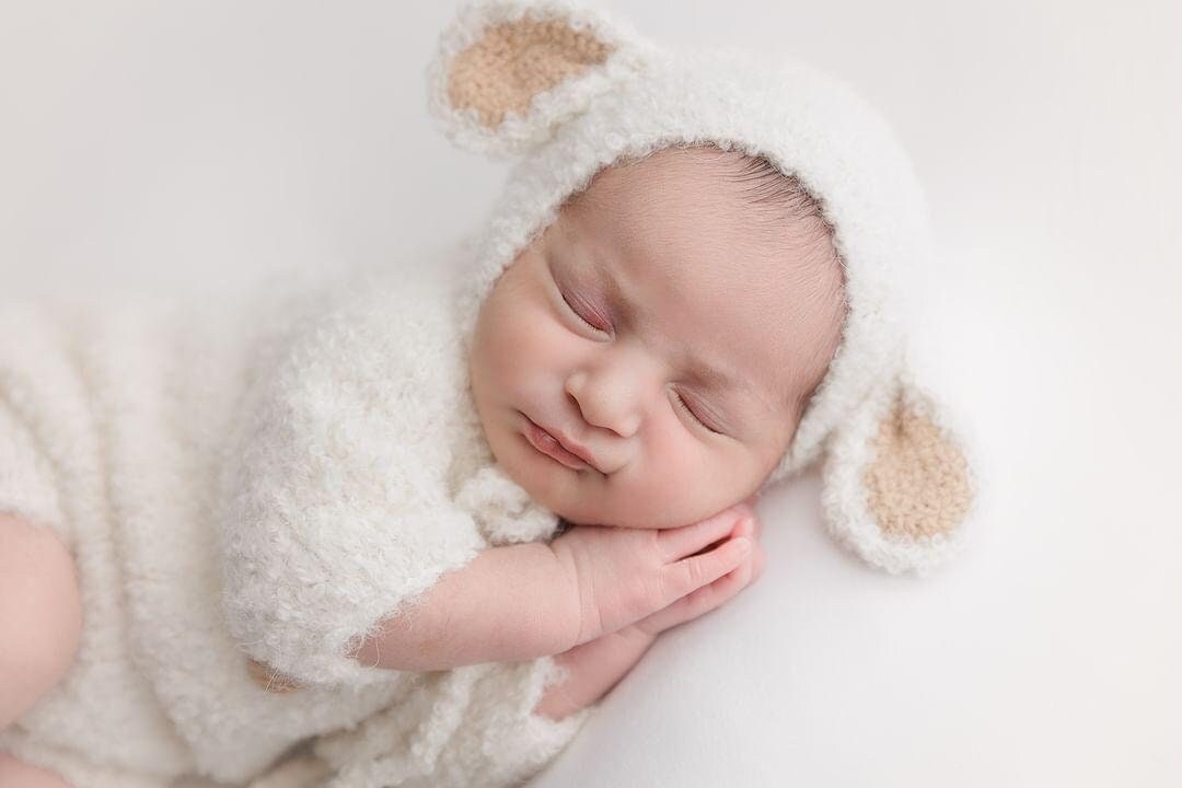 newborn sheep/lamb bonnet