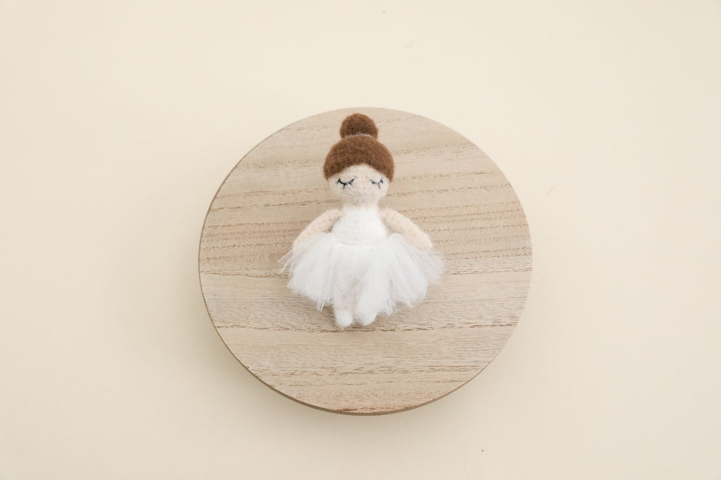 RTS! Knitted ballerina toy