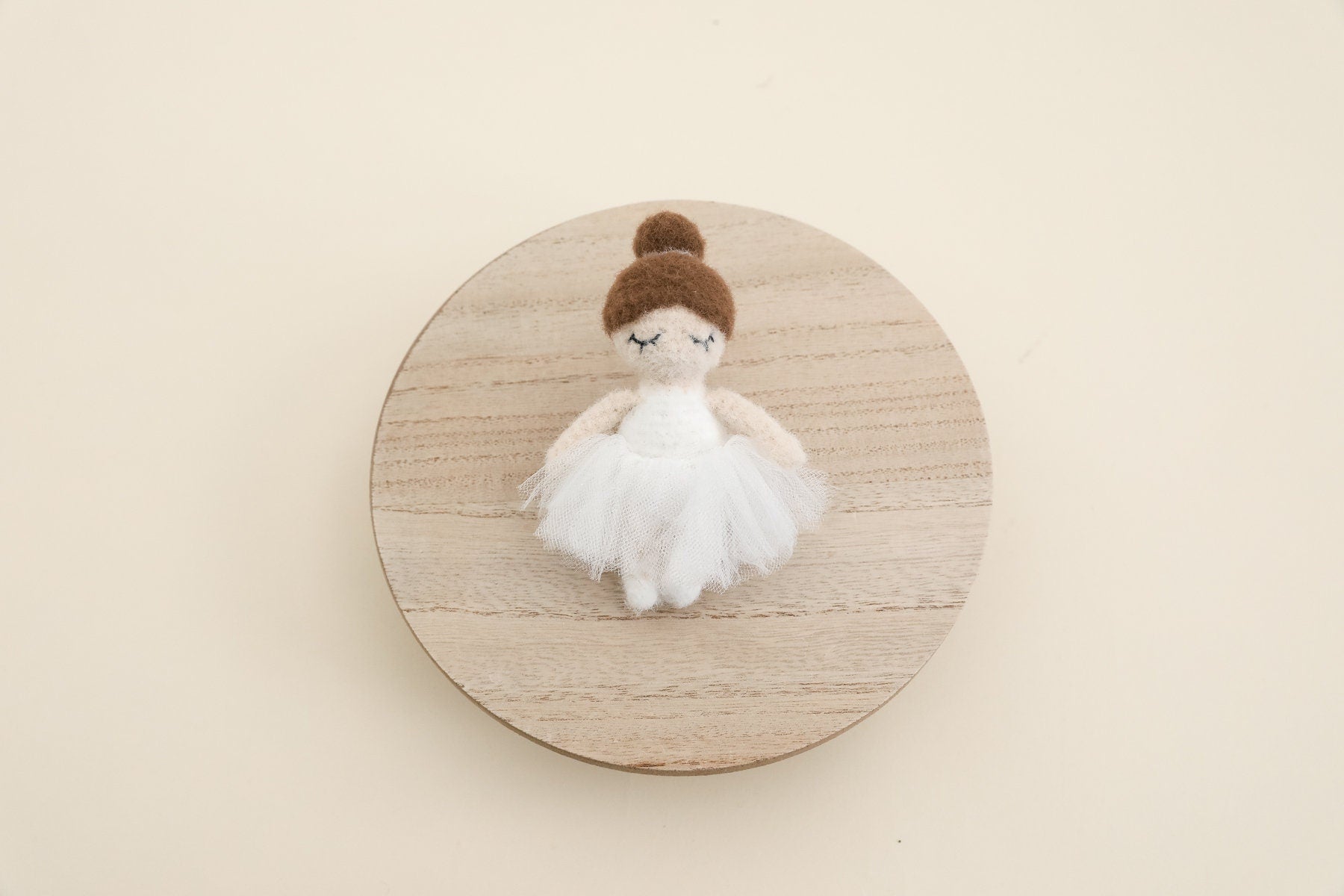RTS! Knitted ballerina toy