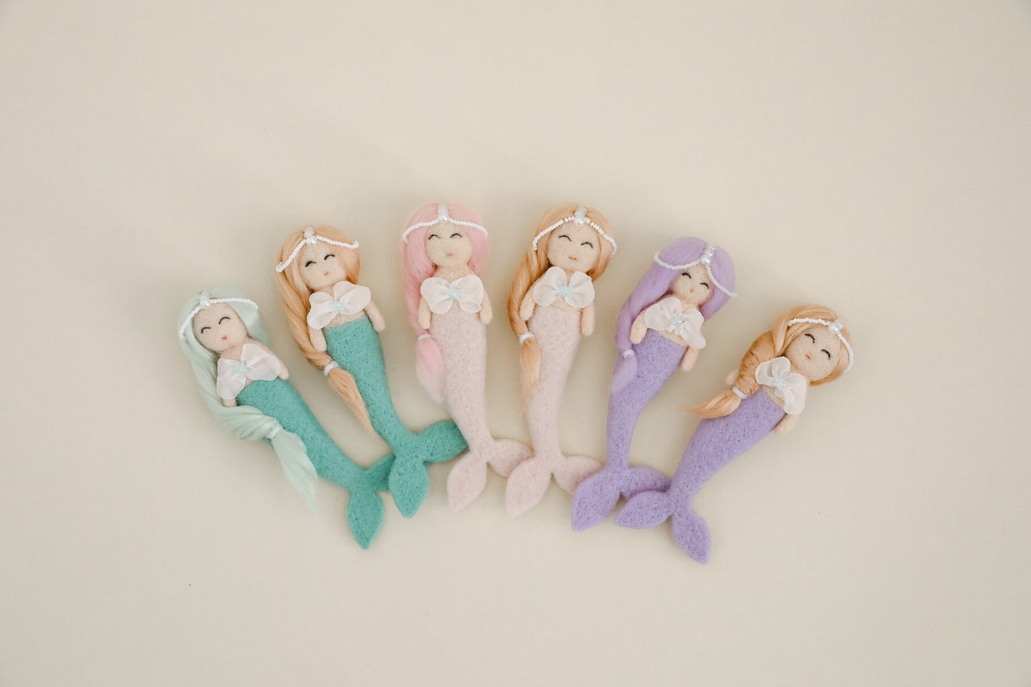 RTS! Felted mermaid toy