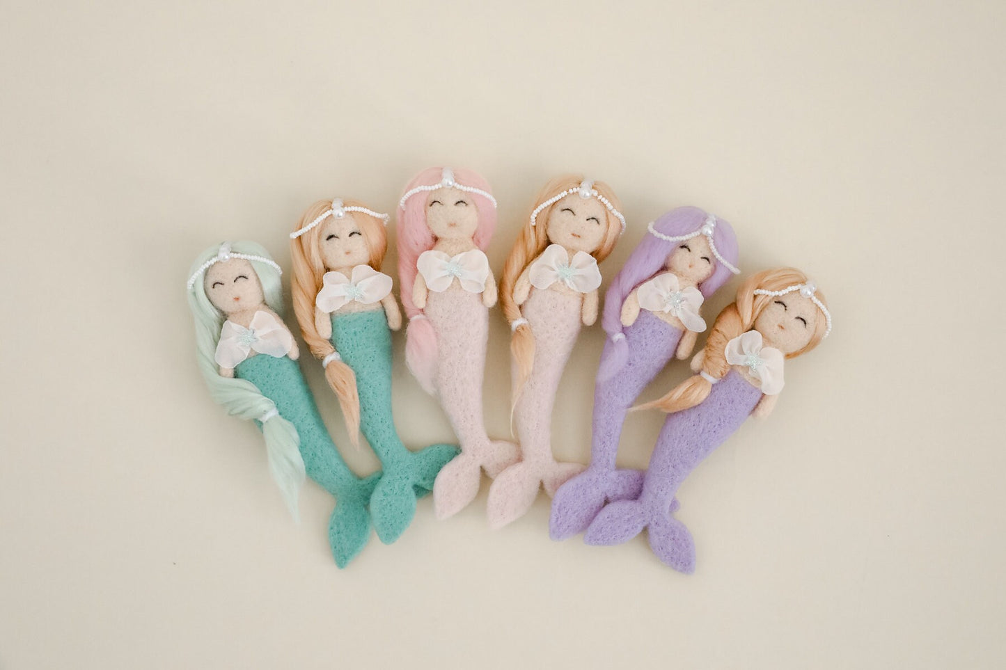 RTS! Felted mermaid toy