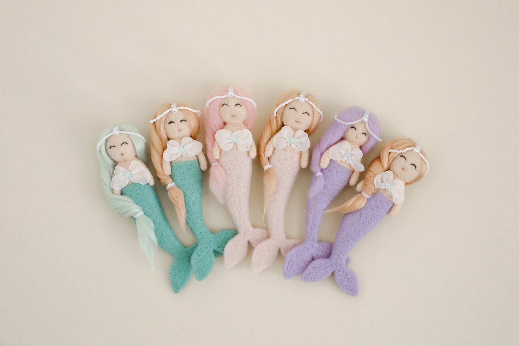 RTS! Felted mermaid toy