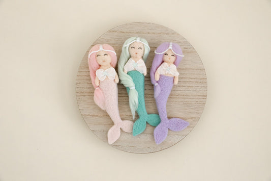RTS! Felted mermaid toy