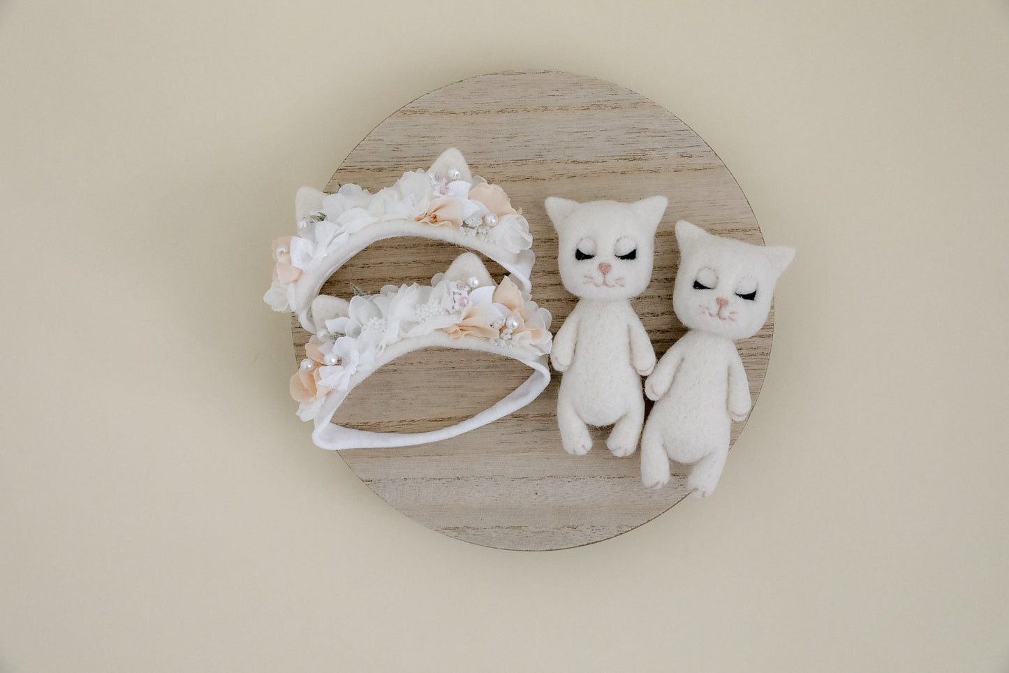 RTS! Felted kitten props