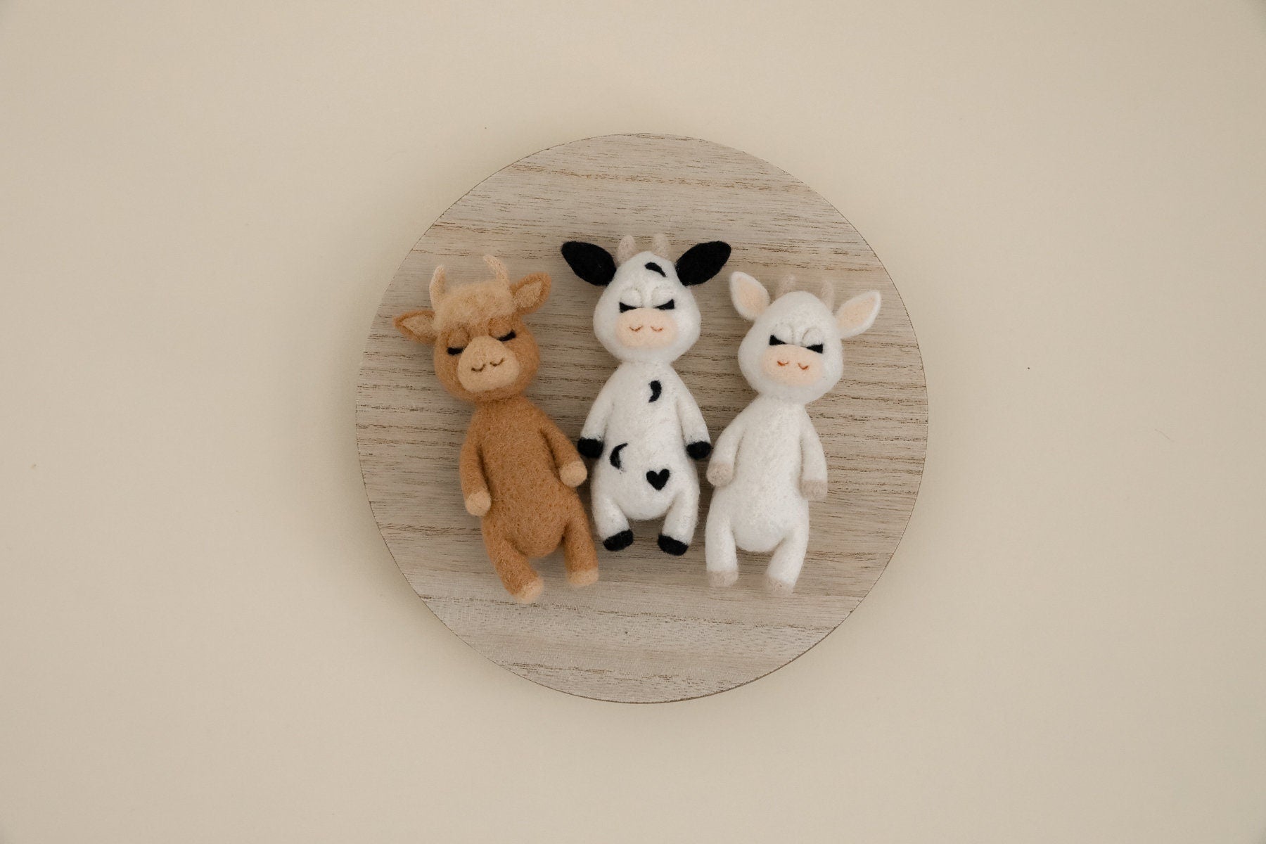 MADE TO ORDER! Fuzzy cow bonnet