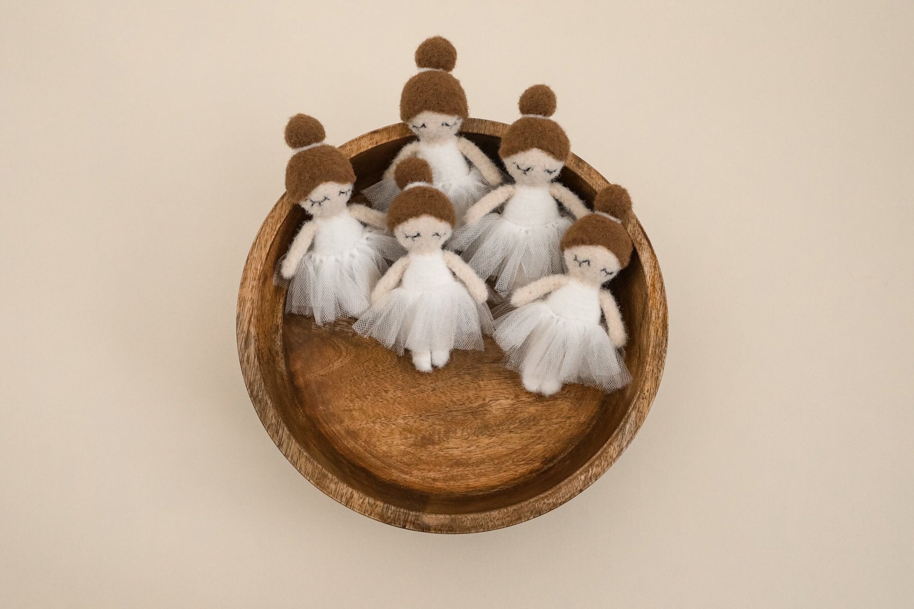 RTS! Knitted ballerina toy