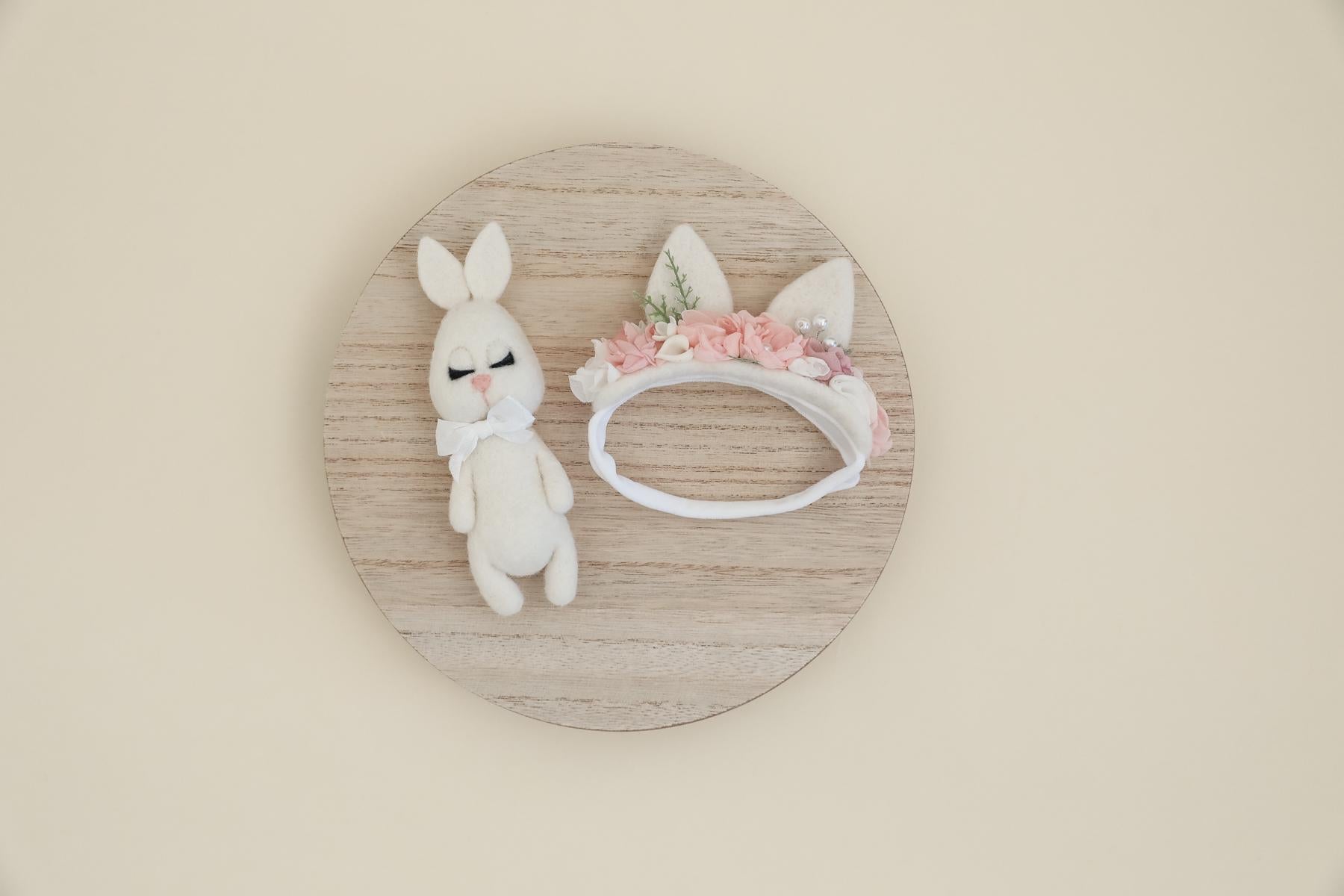 RTS! Felted bunny props