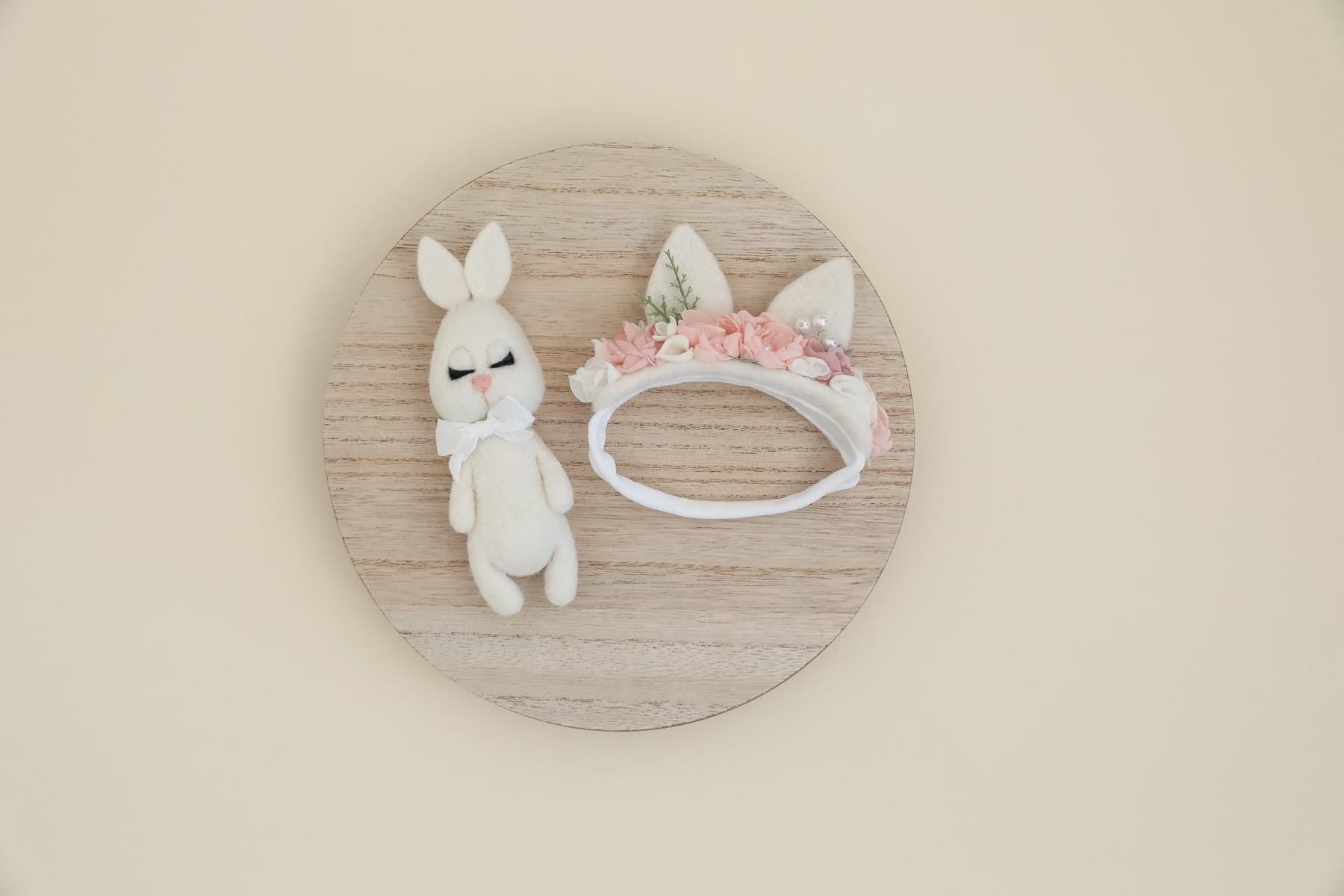 RTS! Felted bunny props