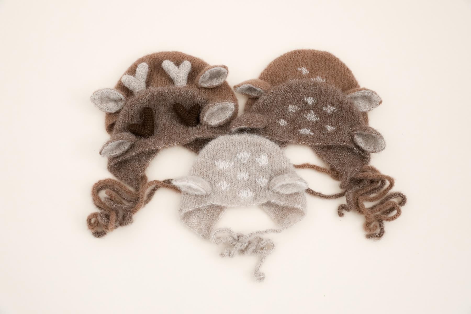 RTS! Reindeer baby bonnet
