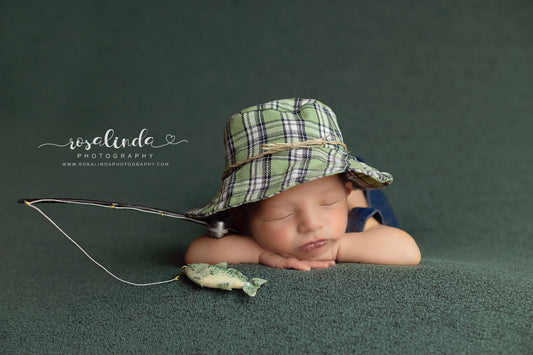 RTS! Newborn fisherman hat
