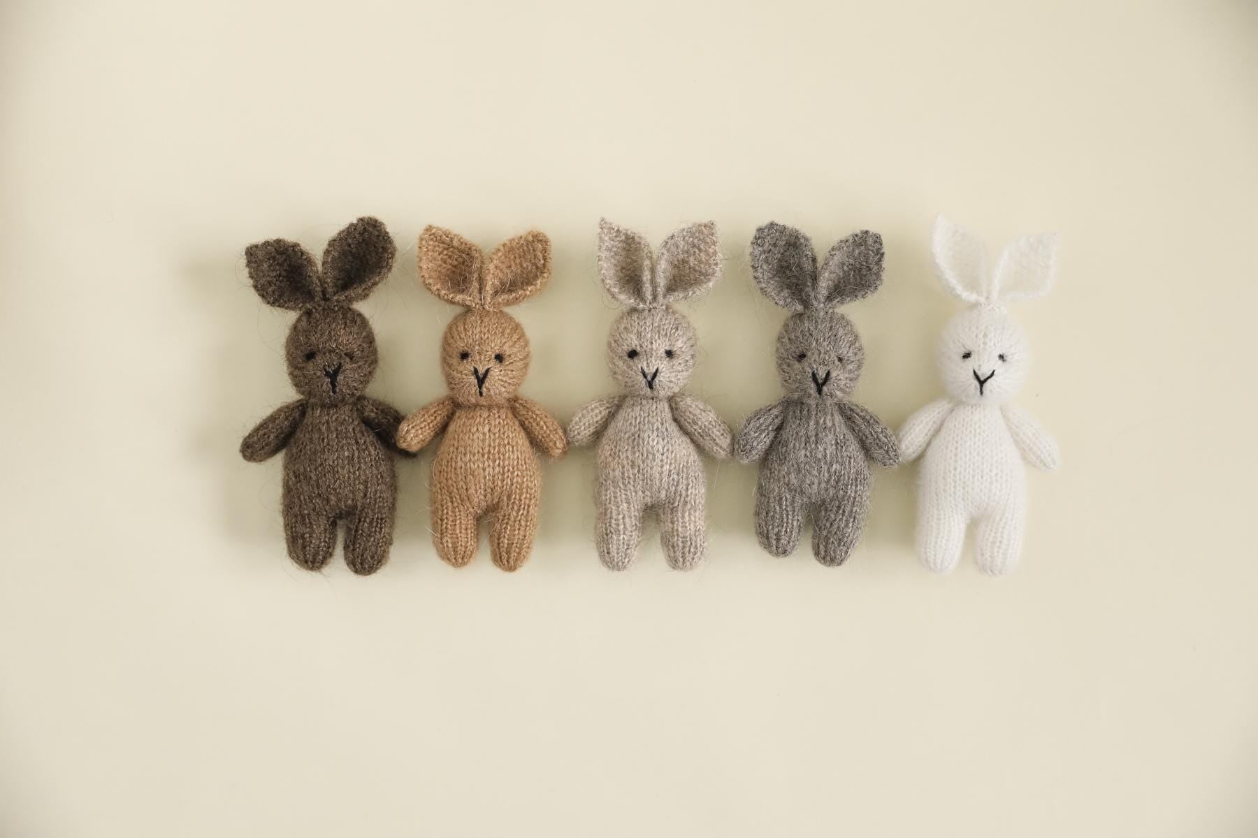 RTS! Knitted bunny toys