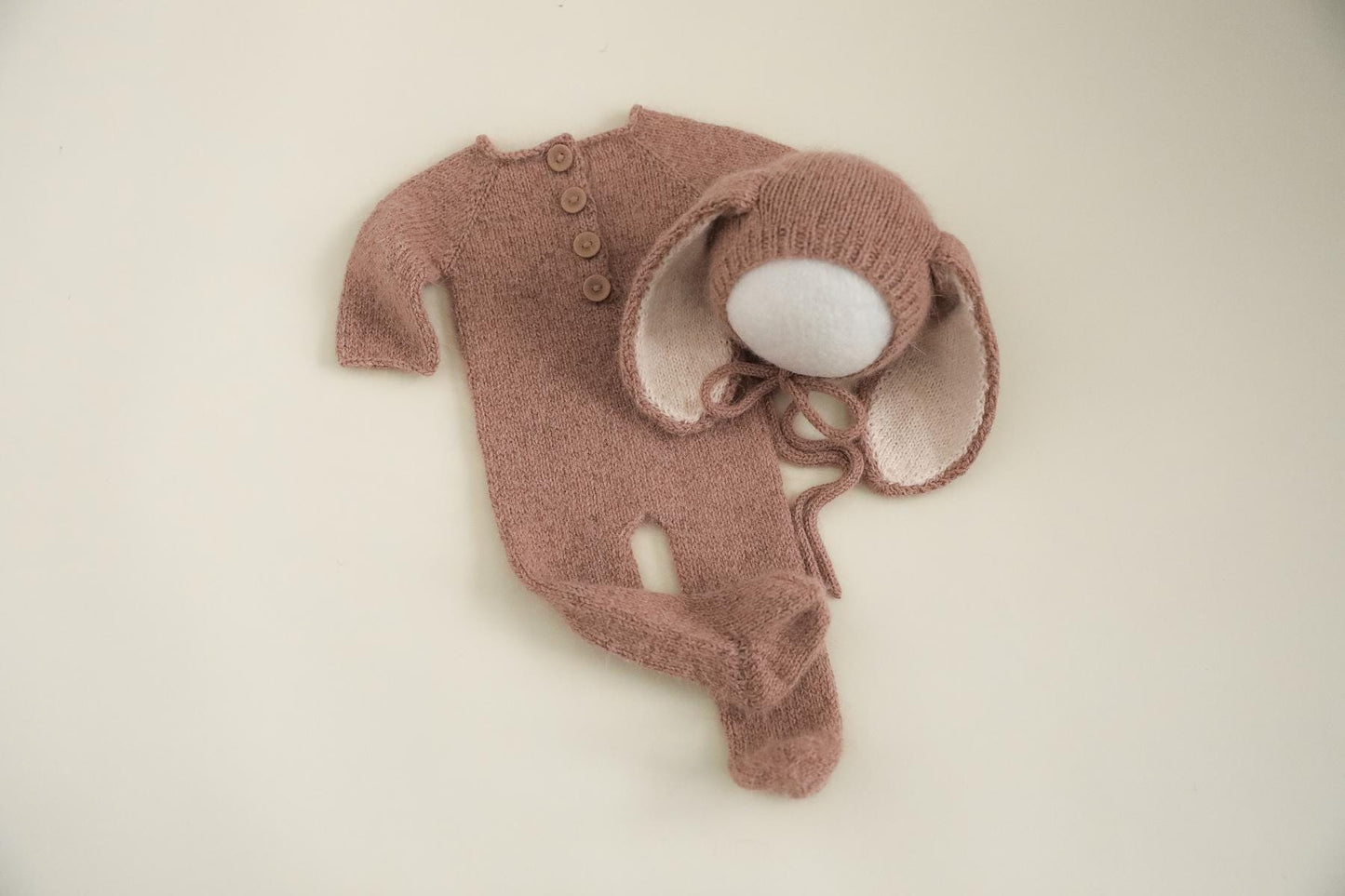 RTS! Knitted teddy bear/bunny props