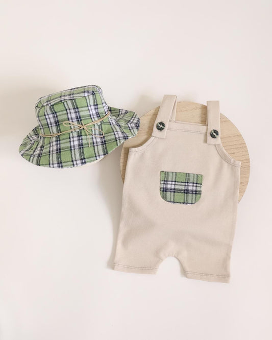 MADE TO ORDER! Newborn fisherman outfit