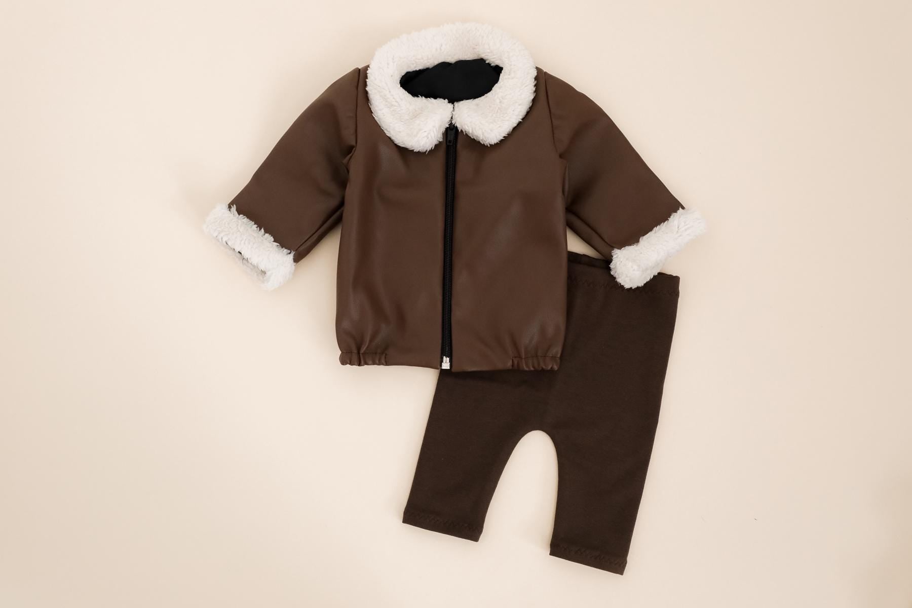 MADE TO ORDER! Newborn pilot/aviator 3pcs outfit