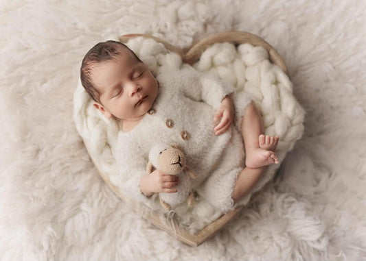 RTS! Boucle knitted rompers