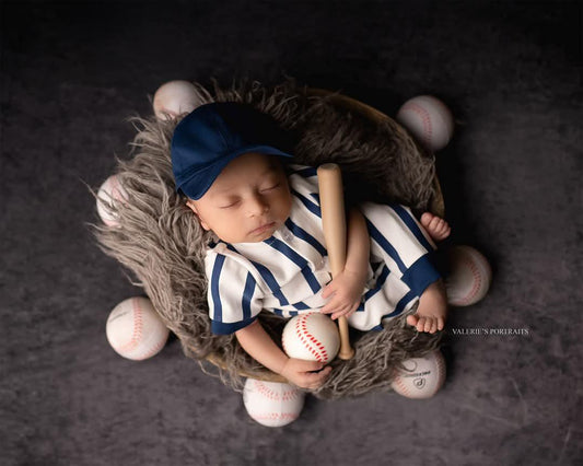 MADE TO ORDER! Newborn baseball outfit