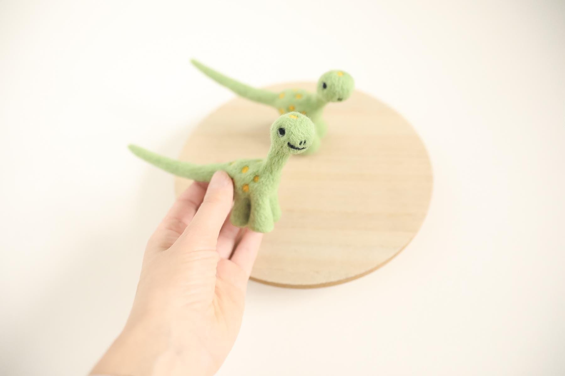 MADE TO ORDER! Felted dinosaur